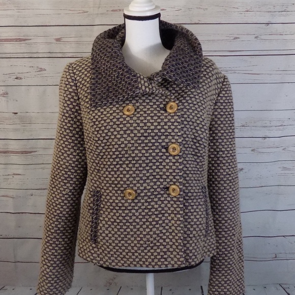 Anthropologie Jackets & Blazers - Tabitha wool blend lined jacket Large